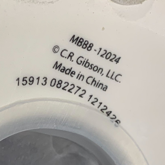 C.R. Gibston Ceramic Bear Bank Baseball Cap Star - Picture 7 of 7